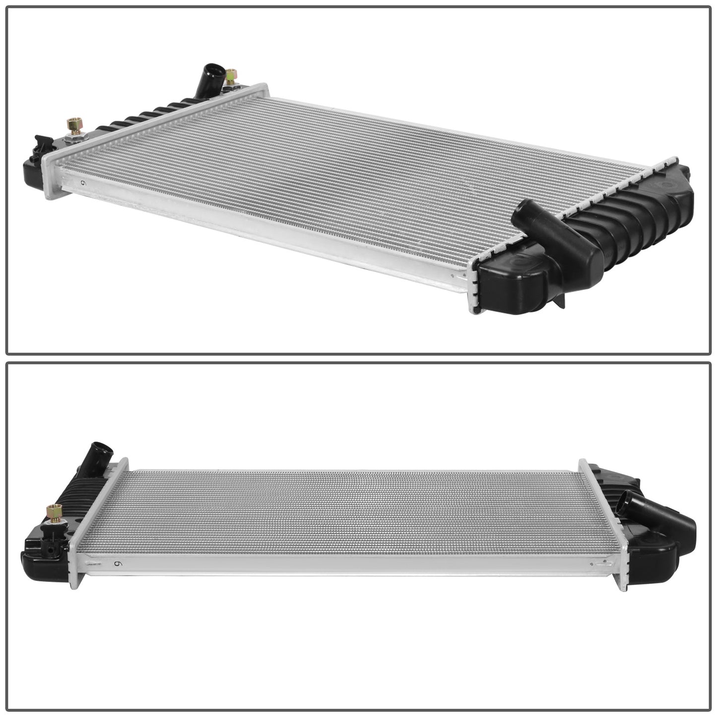 RADIADOR RADIATOR - OEM - 92-93 BUICK SKYLARK / 92-93 OLDSMOBILE ACHIEVA / 92-93 PONTIAC GRAND AM - FITS 3.3L V6 MODELS WITH 1" THICK RADIATOR CORES - DPI-1343