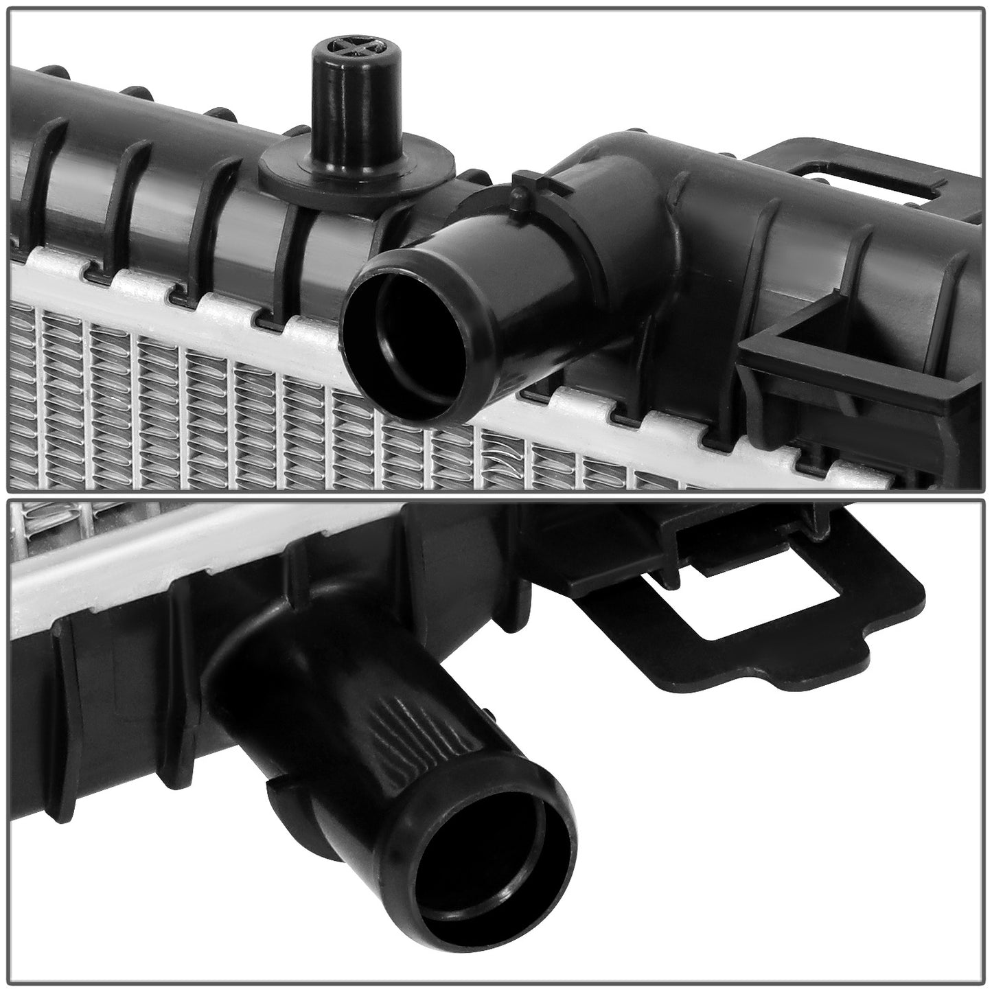 RADIADOR RADIATOR - OEM - 14-18 FORD FIESTA - FITS AUTOMATIC / MANUAL TRANSMISSION MODELS 1.6L, 1.0L ENGINES