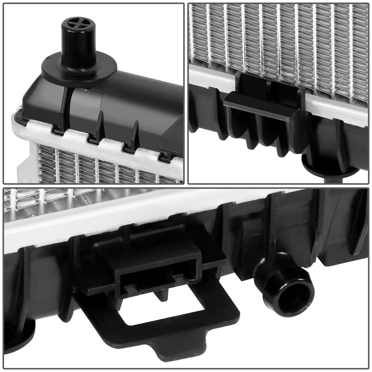 RADIADOR RADIATOR - OEM - 14-18 FORD FIESTA - FITS AUTOMATIC / MANUAL TRANSMISSION MODELS 1.6L, 1.0L ENGINES