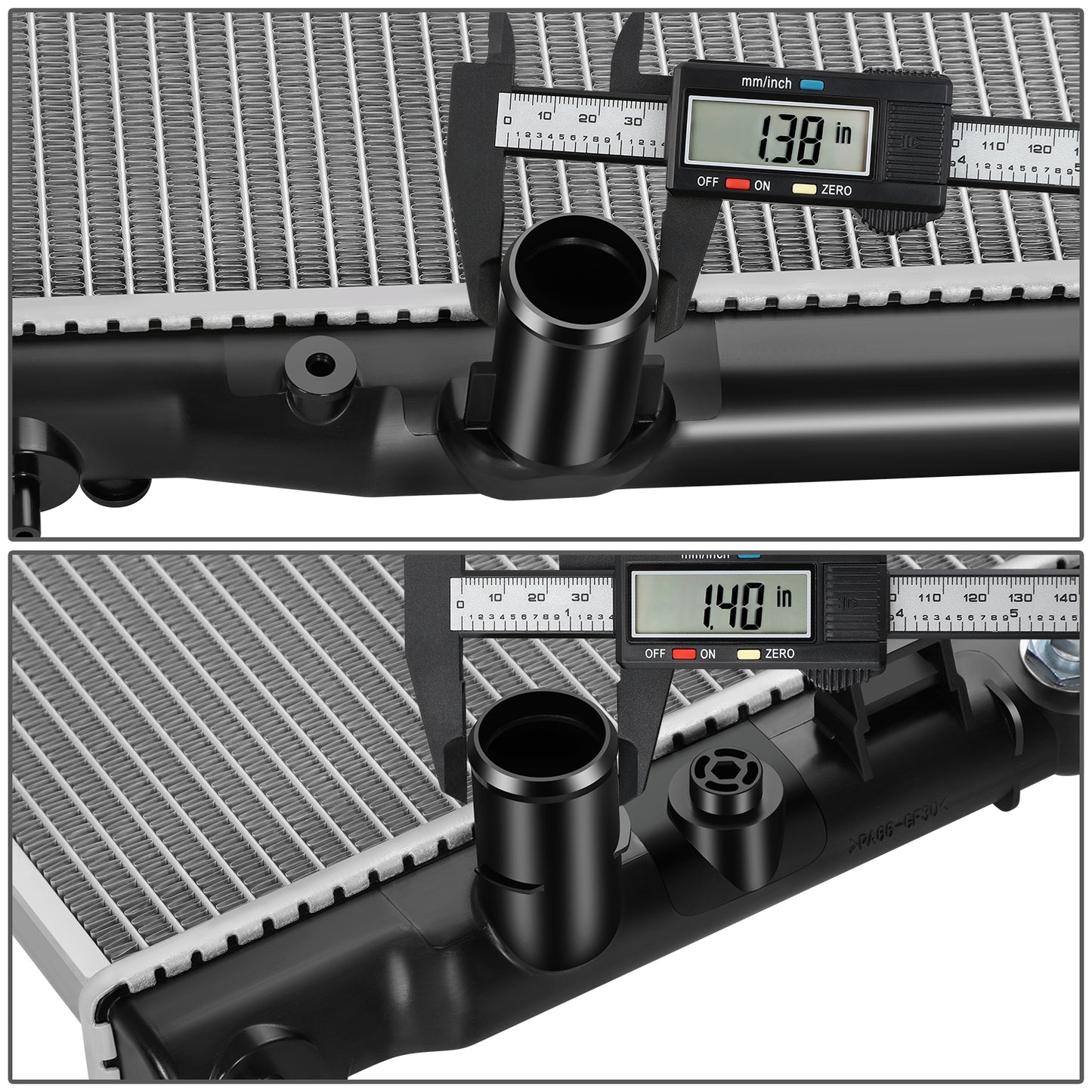 RADIADOR RADIATOR - OEM - 14-18 INFINITI Q50 - FITS MODELS WITH 3.5L, 3.7L AT ENGINES - DPI-13440