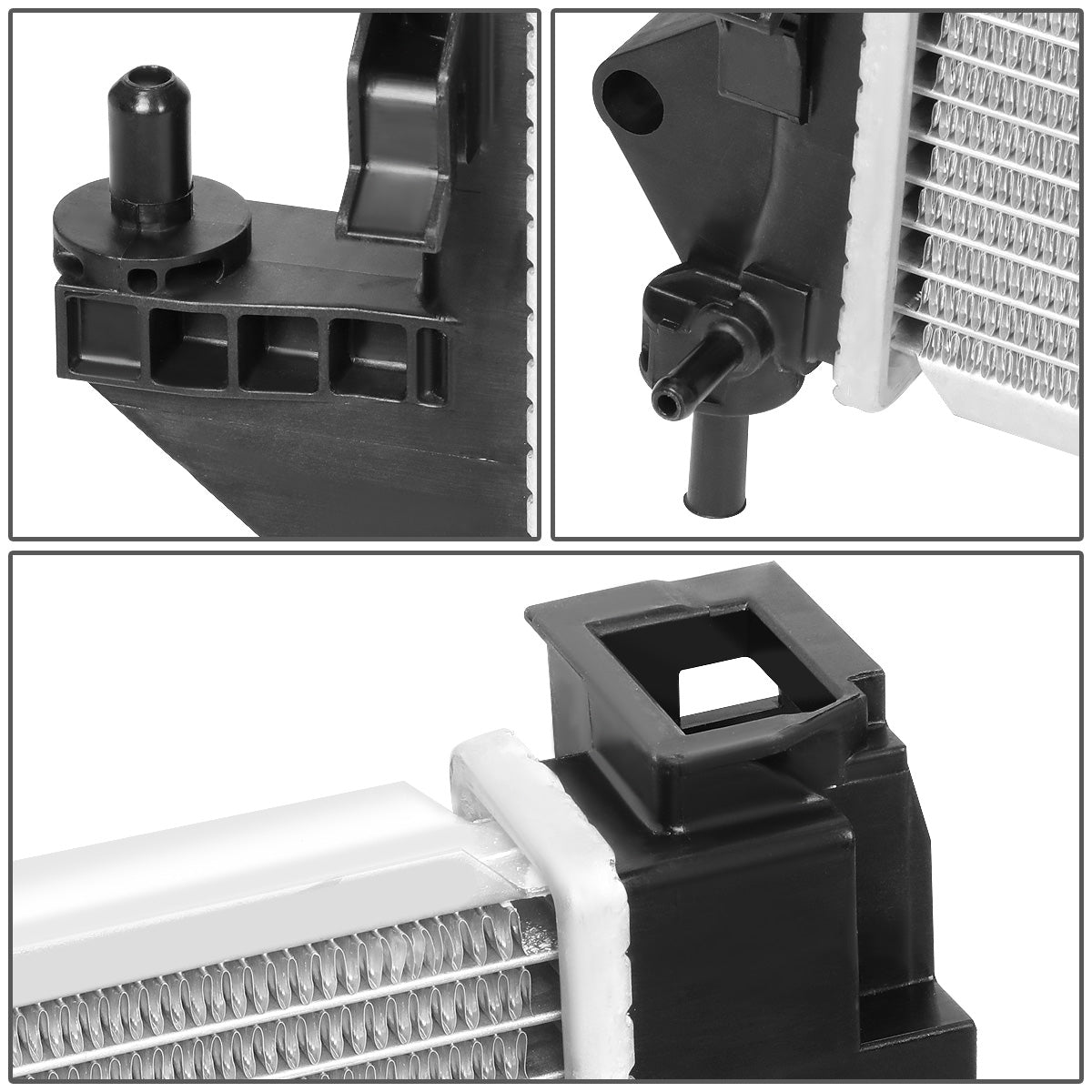 RADIADOR RADIATOR - OEM - 14-18 RAM PROMASTER 1500 / 14-18 RAM PROMASTER 2500 / 14-18 RAM PROMASTER 3500 - WITH HEAVY DUTY COOLING - 3.0L, 3.6L - FITS AUTOMATIC TRANSMISSION MODELS - DPI-13448