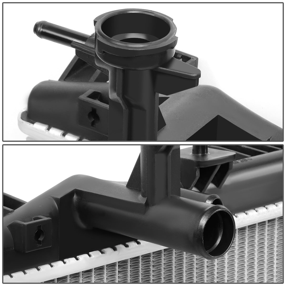 RADIADOR RADIATOR - OEM - 17-19 DODGE ATTITUDE / 14-19 MITSUBISHI MIRAGE / 17-19 MITSUBISHI MIRAGE G4 - WITH 1.2L AUTOMATIC - DPI 13469
