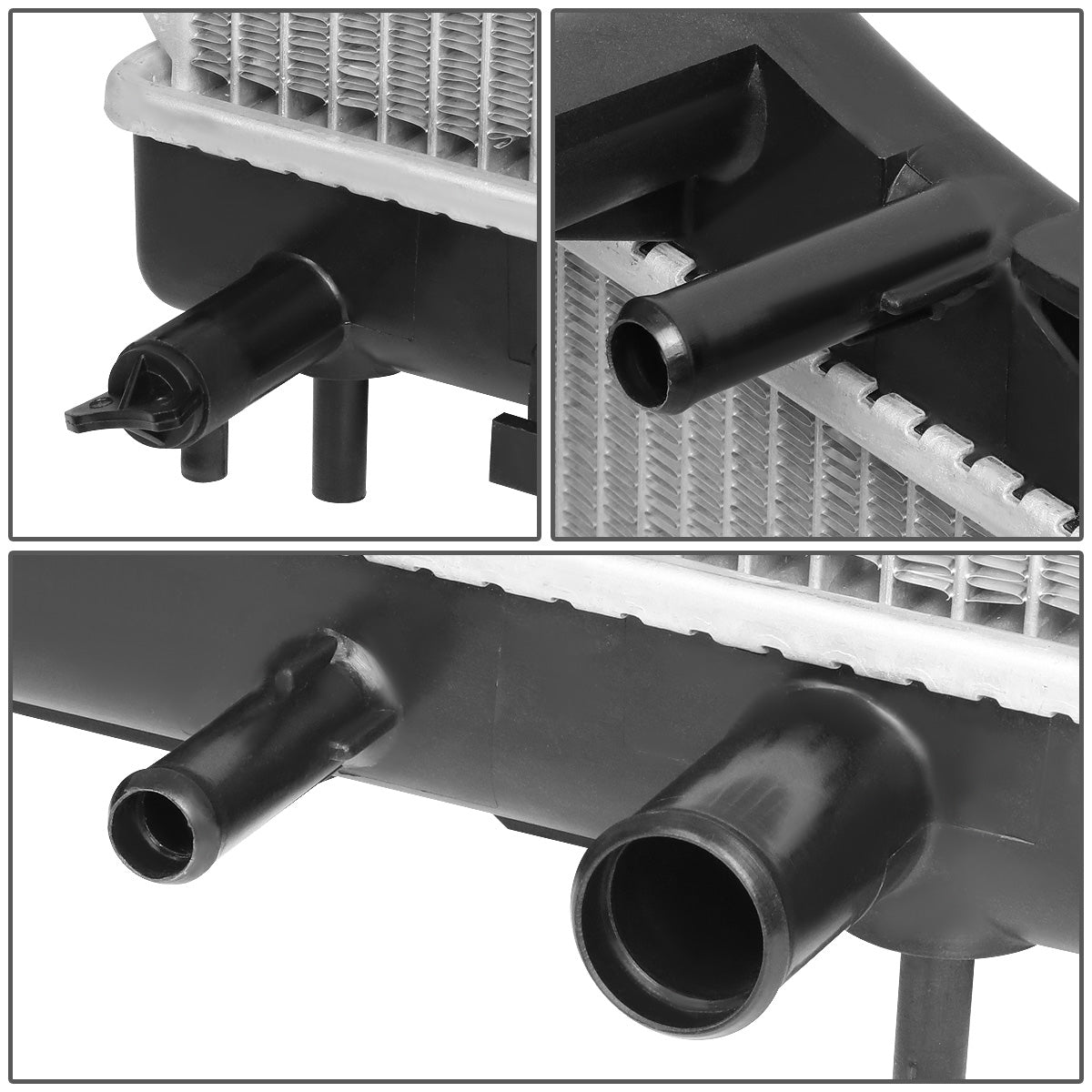 RADIADOR RADIATOR - OEM - 17-19 DODGE ATTITUDE / 14-19 MITSUBISHI MIRAGE / 17-19 MITSUBISHI MIRAGE G4 - WITH 1.2L AUTOMATIC - DPI 13469