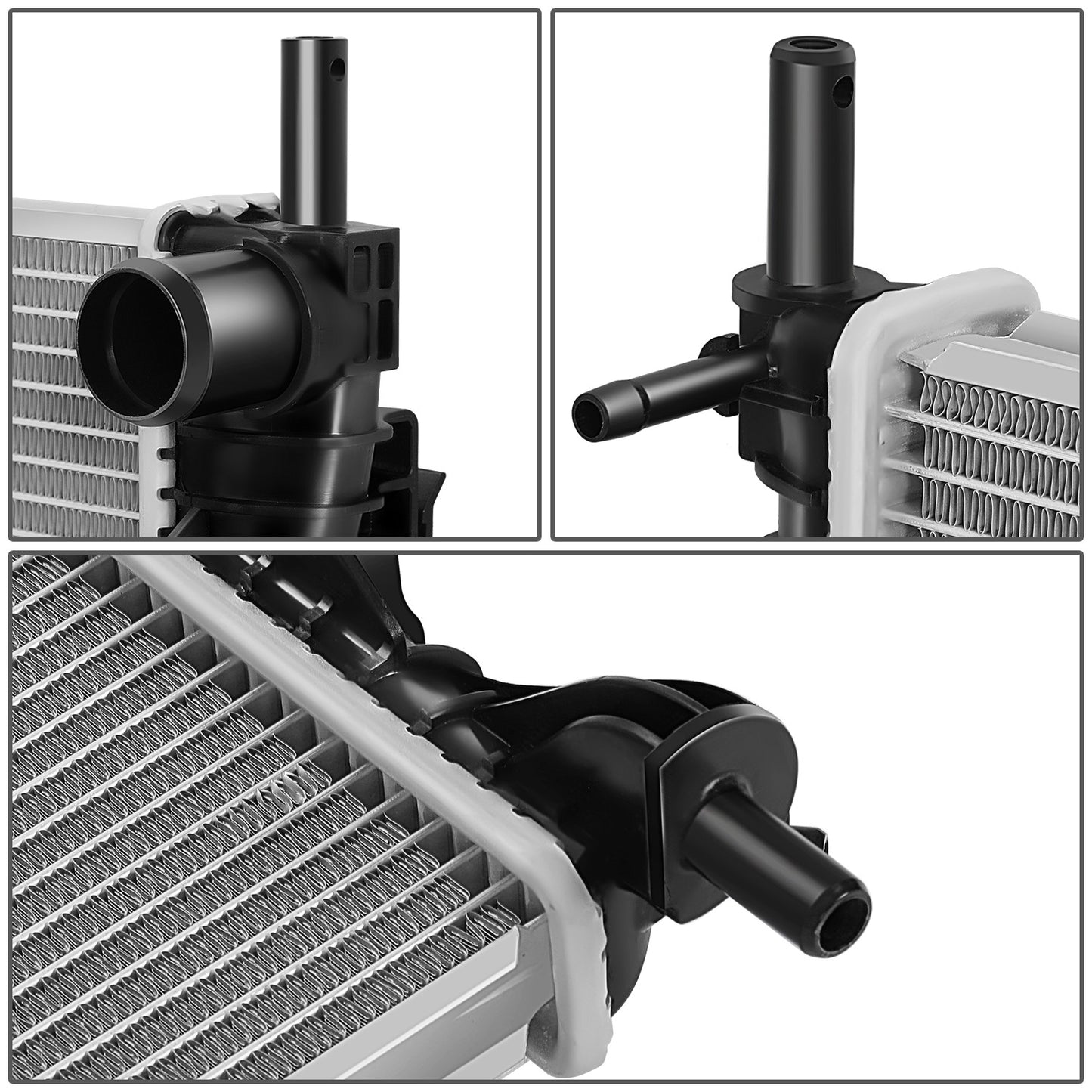 RADIADOR RADIATOR - OEM - FORD MUSTANG 2015-2023 - 5.0 LITER - W/PERFORMANCE PKG - W/O SUPERCHARGER - DPI-13486