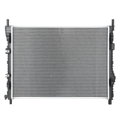 RADIADOR RADIATOR - OEM - 15-19 FORD MUSTANG - 3.7L 5.0L - WITHOUT PERFORMANCE PACKAGE - FITS AUTOMATIC / MANUAL TRANSMISSION MODELS -DPI - 13489