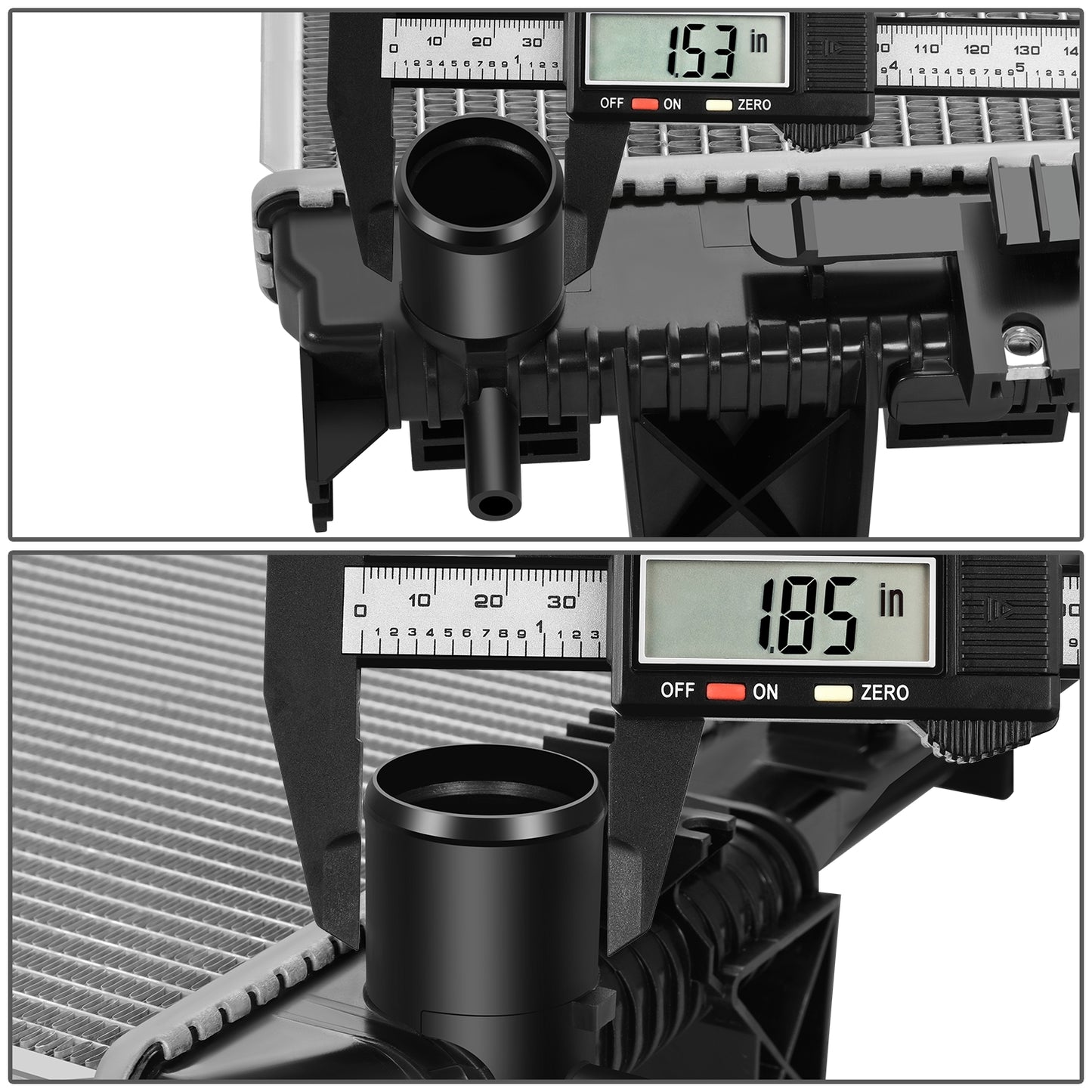 RADIADOR RADIATOR - OEM - RAM 1500 2014-2018 / RAM 1500 CLASSIC 2019 / RAM 2500 2014-2018 / RAM 3500 2014-2018 - FITS 3.0L，6.4L MODELS - DPI-13493