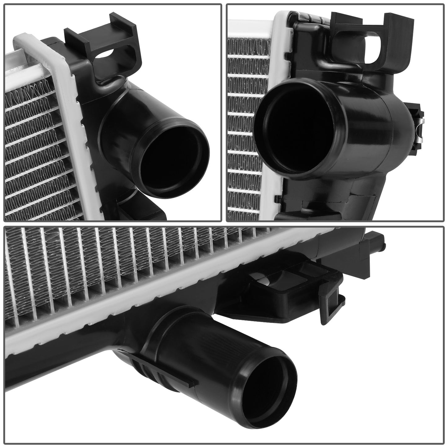 RADIADOR RADIATOR - OEM - 12-14 CHRYSLER 300 / 08-09 DODGE CHALLENGER / 08-16 DODGE CHARGER - FITS 2.7L, 3.5L, 5.7L, 6.1L, 6.2L, 6.4L - W/ SEVERE DUTY II COOLING; W/ DUAL FAN RADIATOR - DPI-13512