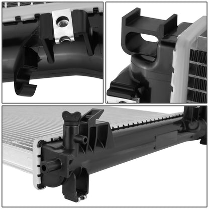 RADIADOR RADIATOR - OEM - 12-14 CHRYSLER 300 / 08-09 DODGE CHALLENGER / 08-16 DODGE CHARGER - FITS 2.7L, 3.5L, 5.7L, 6.1L, 6.2L, 6.4L - W/ SEVERE DUTY II COOLING; W/ DUAL FAN RADIATOR - DPI-13512