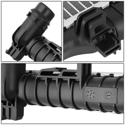 RADIADOR RADIATOR - OEM - 15-16 AUDI A3 1.4L, 1.8L / 16-20 AUDI A3 2.0L / 15-20 AUDI A3 QUATTRO 2.0L / 19-21 AUDI Q3 2.0L / 15-20 AUDI S3 2.0L / 16-21 AUDI TT 2.0L QUATTRO / 15-21 VOLKSWAGEN GTI 2.0L / 15-18 VOLKSWAGEN GOLF 1.8L / 15-19 VOLKSWAGEN GOLF R