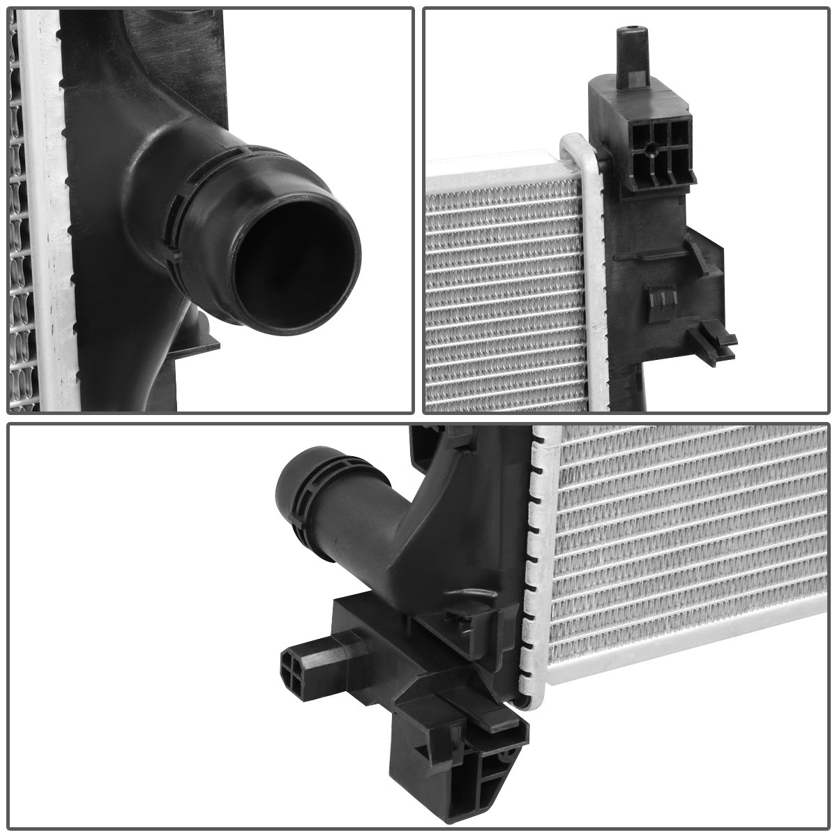 RADIADOR RADIATOR - OEM - 16-18 FIAT 500X / 15-20 JEEP RENEGADE / 15-20 RAM PROMASTER CITY - 2.4L - FITS AUTOMATIC & MANUAL TRANSMISSION MODELS - DPI 13533