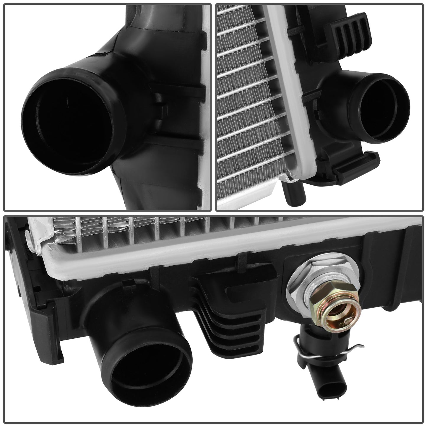 RADIADOR RADIATOR - OEM - 17-19 BUICK LACROSSE 3.6L / 16-19 CHEVROLET MALIBU 1.5L - DPI-13574