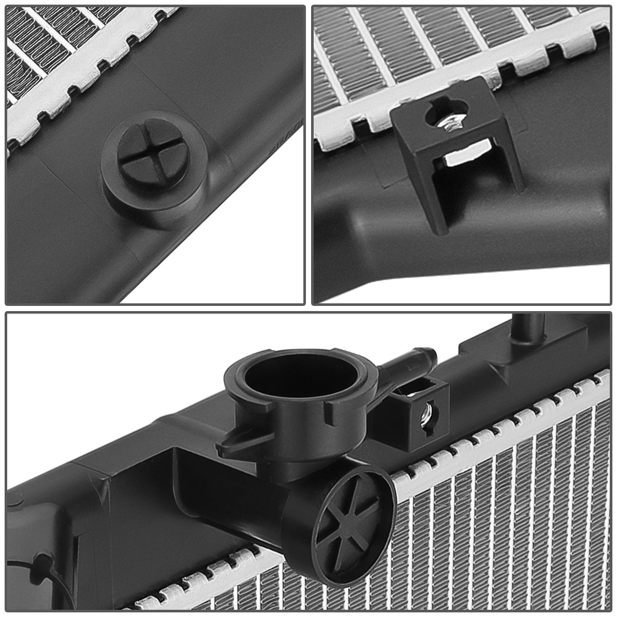 RADIADOR RADIATOR - OEM - 16-19 MAZDA CX-3 - FITS MODELS W/ SENSOR PORT ON RADIATOR - DPI 13585