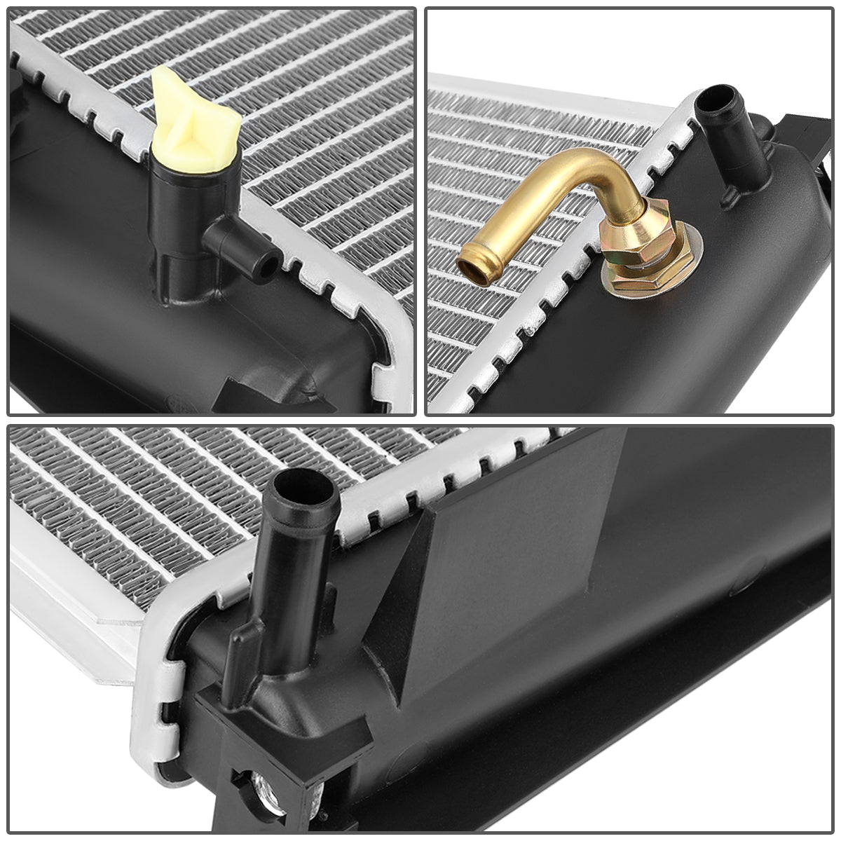 RADIADOR RADIATOR - OEM - 95-00 SUZUKI ESTEEM - FITS 1.6L SEDAN AUTOMATIC TRANSMISSION DPI-13685