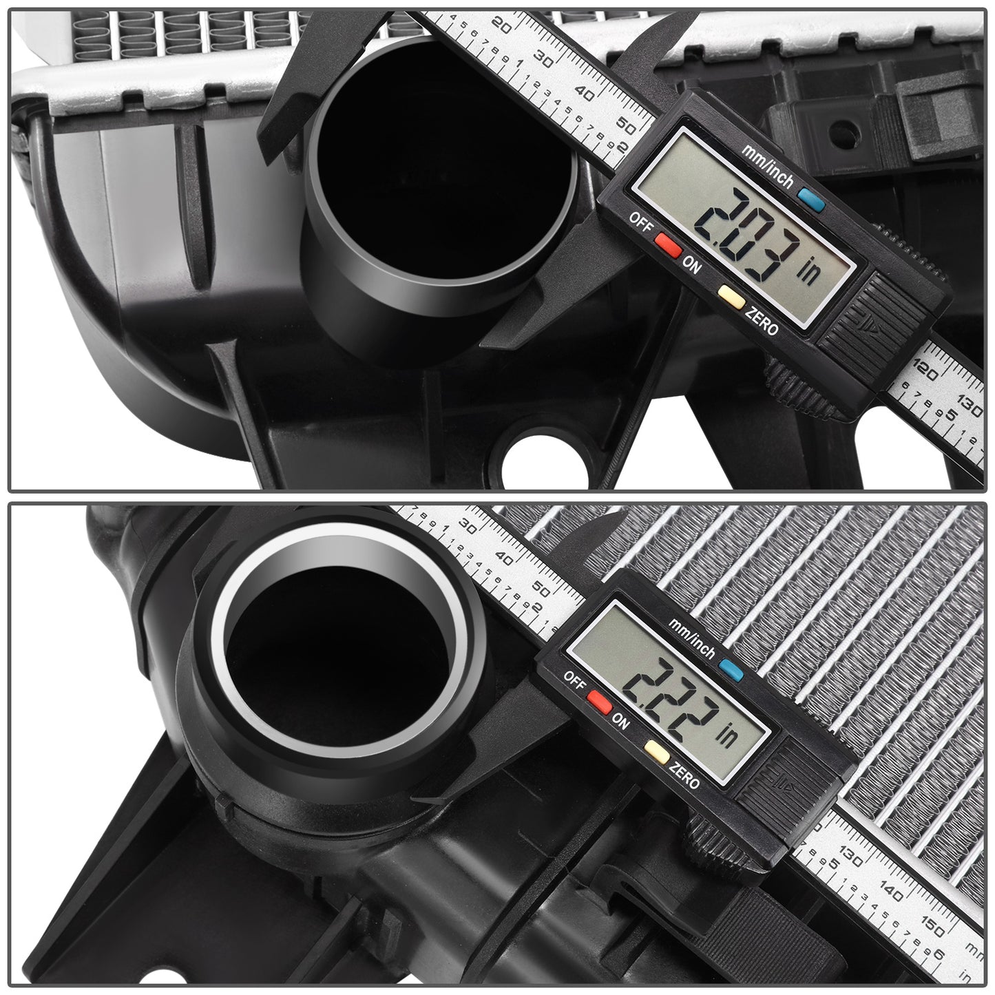 RADIADOR RADIATOR - OEM - 17-19 CHEVROLET SILVERADO 2500HD / 3500HD V8 / 6.6L / 17-19 GMC SIERRA 2500HD / 3500HD V8 / 6.6L - DPI 13690