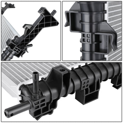 RADIADOR RADIATOR - OEM - 15-19 FORD MUSTANG - 2.3L TURBO WITHOUT PERFORMANCE PACKAGE - FITS AUTO & MT MODELS - DPI-13689