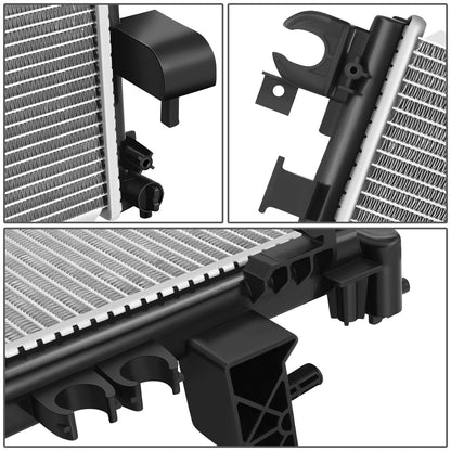 RADIADOR RADIATOR - OEM - 20-21 JEEP GLADIATOR 3.6L / WRANGLER 3.6L / 6.4L