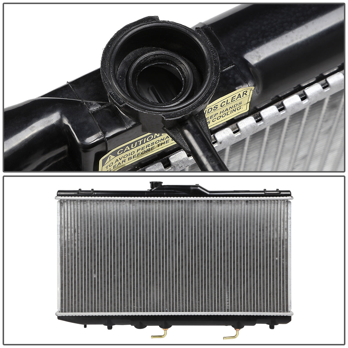 RADIADOR RADIATOR - OEM - 93-97 GEO PRIZM / 93-97 TOYOTA COROLLA - FITS AT MODELS - DPI-1409