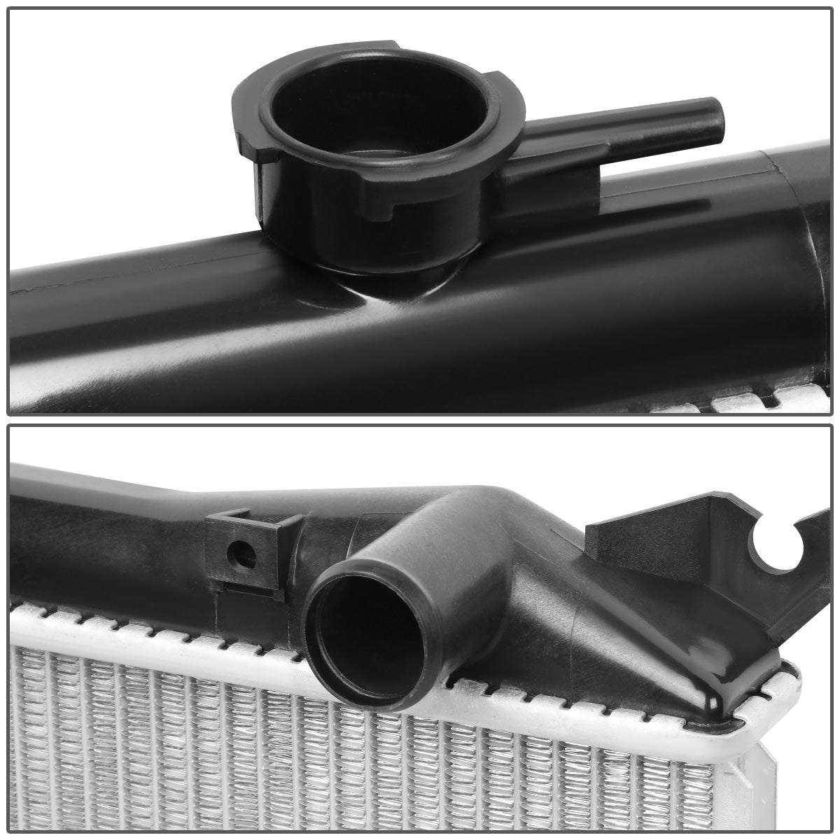 RADIADOR RADIATOR - OEM - 86-94 NISSAN D21 PICKUP / 87-95 NISSAN PATHFINDER / 95-97 NISSAN PICKUP - WITH 1 ROW RADIATOR WITH AUTOMATIC OR MANUAL TRANSMISSION - DPI 145