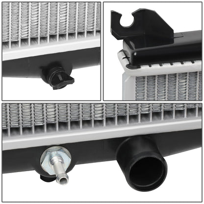 RADIADOR RADIATOR - OEM - 86-94 NISSAN D21 PICKUP / 87-95 NISSAN PATHFINDER / 95-97 NISSAN PICKUP - WITH 1 ROW RADIATOR WITH AUTOMATIC OR MANUAL TRANSMISSION - DPI 145