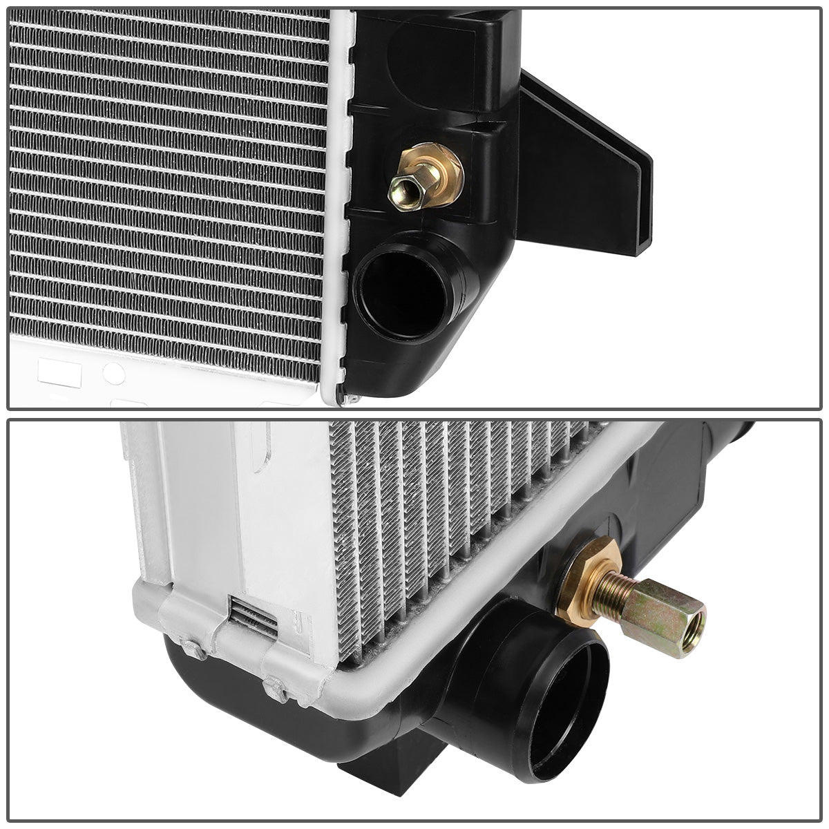 RADIADOR RADIATOR - OEM - 85-96 FORD F-150 F-250 F-350 4.9 / 85-92 FORD BRONCO 4.9 - FITS AUTOMATIC TRANSMISSION MODELS - DPI-1454