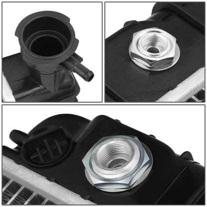RADIADOR RADIATOR - OEM - 92-95 CHEVROLET LUMINA APV / 92-95 OLDSMOBILE SILHOUETTE / 92-95 PONTIAC TRANS SPORT - FITS 3.8L W/ 2 TRANSMISSION OIL COOLERS - DPI - 1476