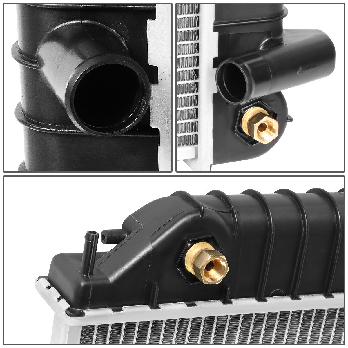 RADIADOR RADIATOR - OEM - 94-98 BUICK SKYLARK 2.3L, 2.4L, 3.1L / 94-96 CHEVROLET BERETTA 2.2L, 2.3L, 3.1L, / 94-96 CHEVROLET CORSICA 2.2L, 3.1L / 94-98 OLDSMOBILE ACHIEVA 2.3L, 2.4L, 3.1L / 94-98 PONTIAC GRAND AM 2.3L, 2.4L, 3.1L - FITS AUTOMATIC & MANUAL