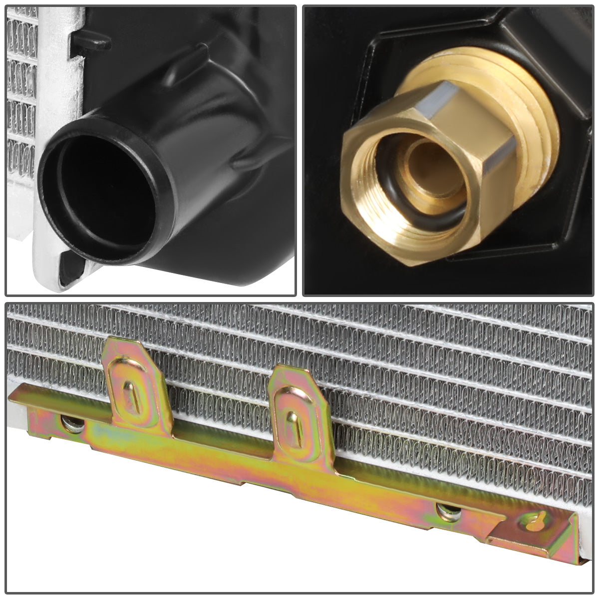 RADIADOR RADIATOR - OEM - 94-96 BUICK ROADMASTER / 94-95 CADILLAC FLEETWOOD / 94-96 CHEVROLET CAPRICE / 94-96 CHEVROLET IMPALA - 4.3L V6 / 5.7L V8 WITHOUT EOC - FITS AUTOMATIC TRANSMISSION MODELS - DPI-1516