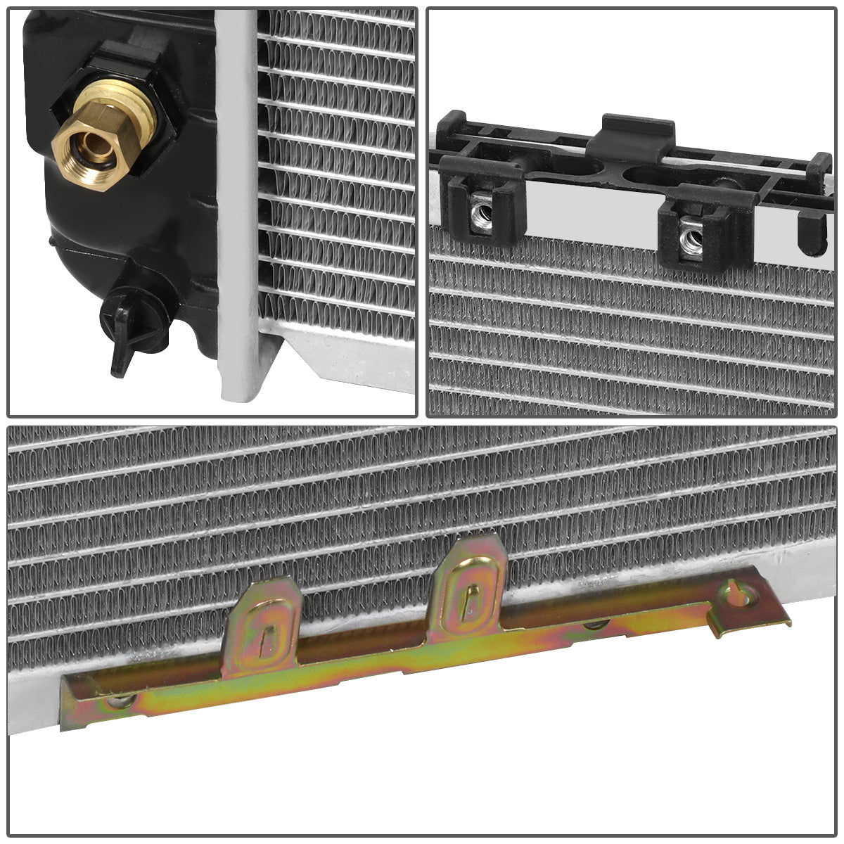 RADIADOR RADIATOR - OEM - 94-96 BUICK ROADMASTER / 94-96 CADILLAC FLEETWOOD / 94-96 CHEVROLET CAPRICE / 94-96 CHEVROLET IMPALA - 4.3L V6 & 5.7L WITH EOC & TOC - FITS AUTOMATIC TRANSMISSION MODELS - DPI-1517