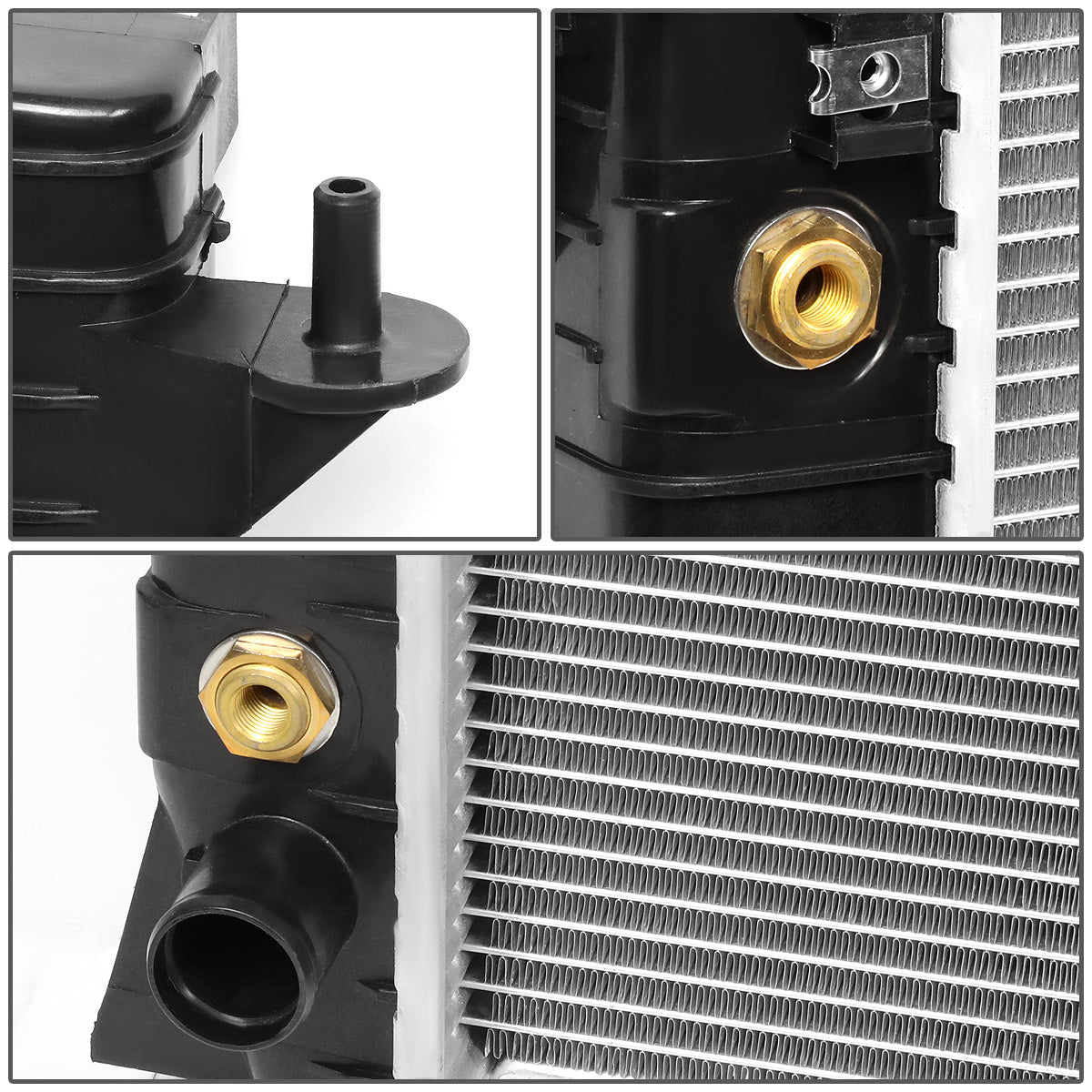 RADIADOR RADIATOR - OEM - 94-97 FORD THUNDERBIRD / 93-98 LINCOLN MARK VIII / 94-97 MERCURY COUGAR - FITS 4.6L V8 - DPI-1551