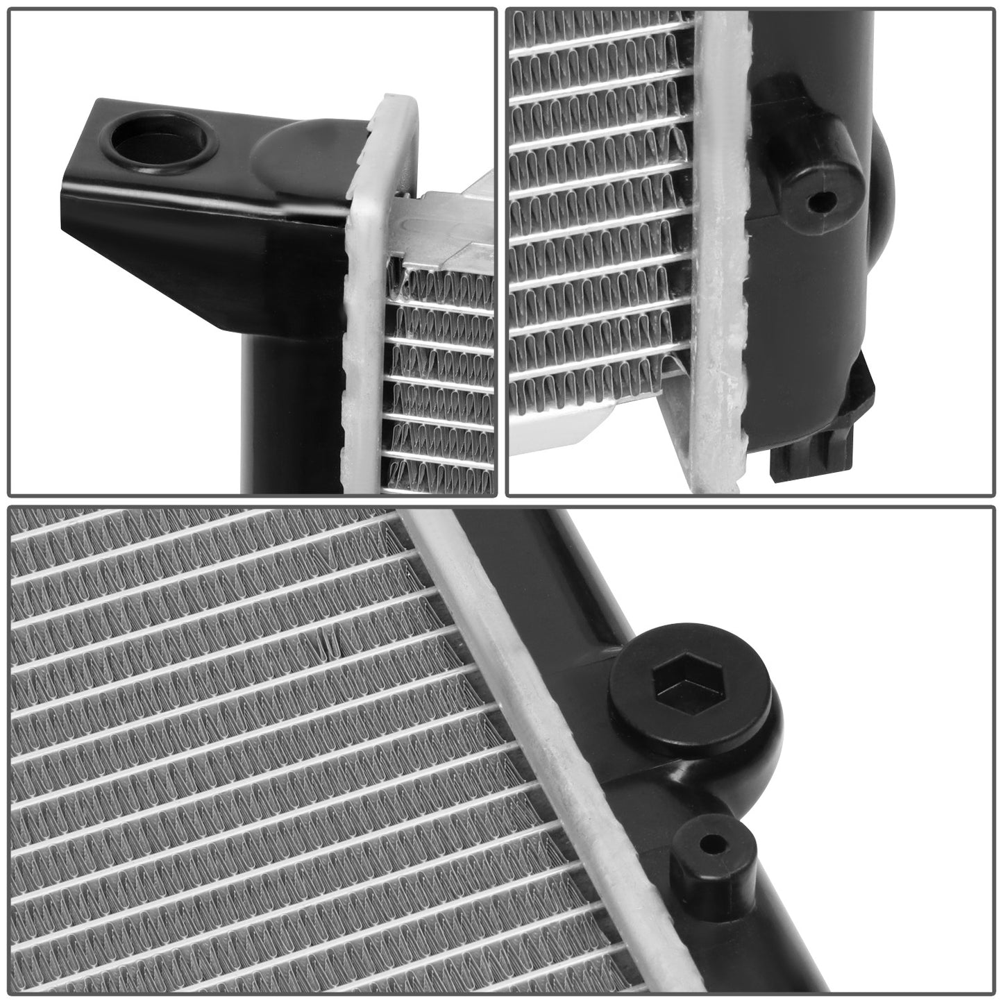 RADIADOR RADIATOR - OEM - 95-98 VOLKSWAGEN CABRIO / 93-99 VOLKSWAGEN GOLF / 93-99 VOLKSWAGEN JETTA - FITS 1.8L, 1.9L, 2.0L MANUAL TRANSMISSION MODELS - WITH 14-7/8 IN. CORE; W/ SLOT MOUNTS ON BOTTOM - DPI-1557