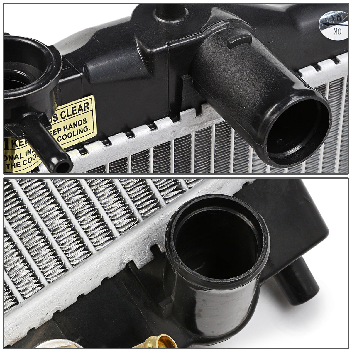 RADIADOR RADIATOR - OEM - 92-00 HONDA CIVIC / 93-97 HONDA CIVIC DEL SOL - FITS MT MODELS / VEHICLES WITH B16 DOHC MOTORS - DPI-1570