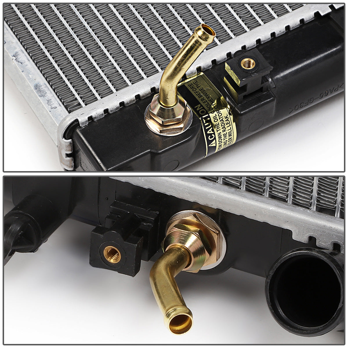 RADIADOR RADIATOR - OEM - 92-00 HONDA CIVIC / 93-97 HONDA CIVIC DEL SOL - FITS MT MODELS / VEHICLES WITH B16 DOHC MOTORS - DPI-1570