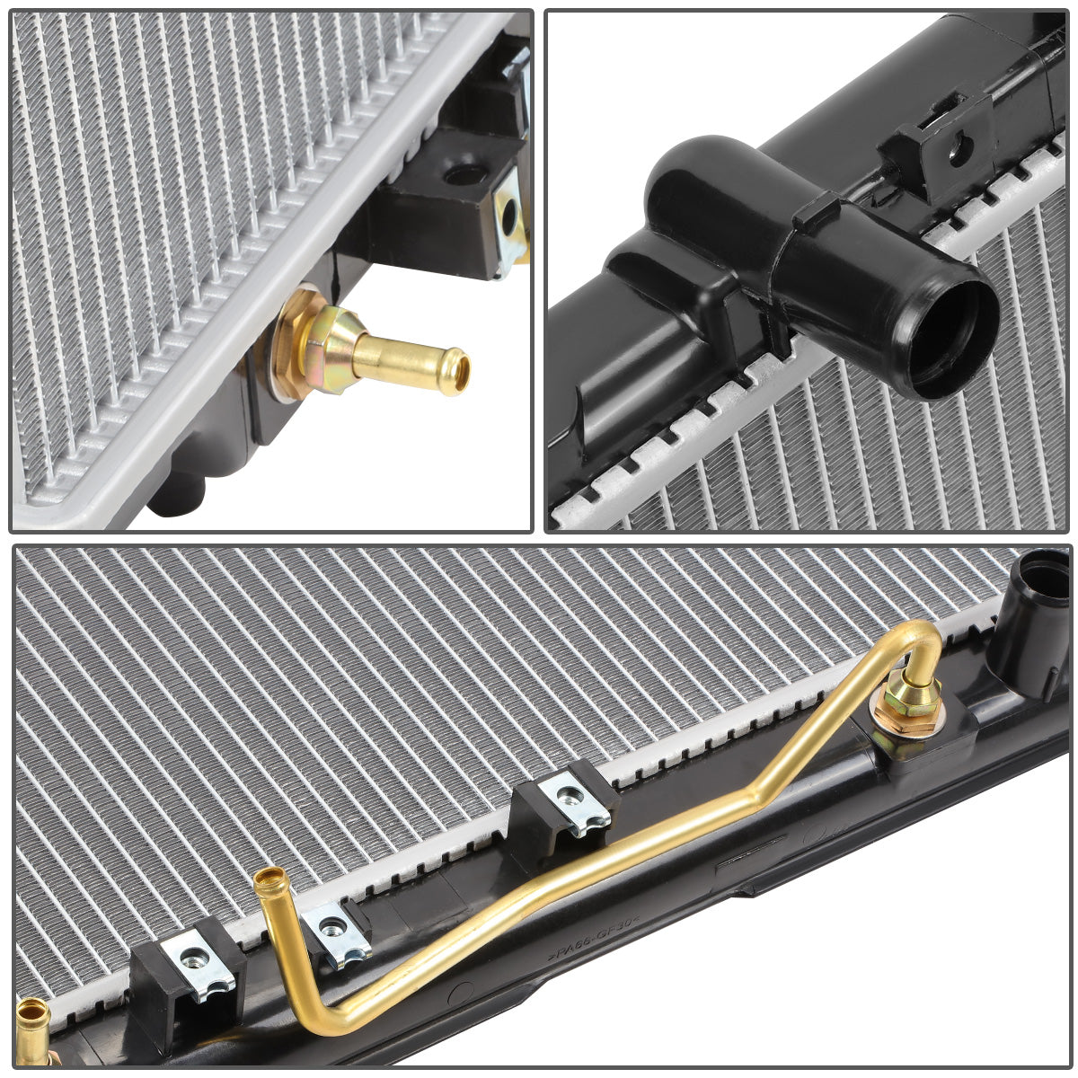 RADIADOR RADIATOR - OEM - 95-98 MAZDA PROTEGE - FOR AUTOMATIC & MANUAL TRANSMISSION MODELS - DPI-1704