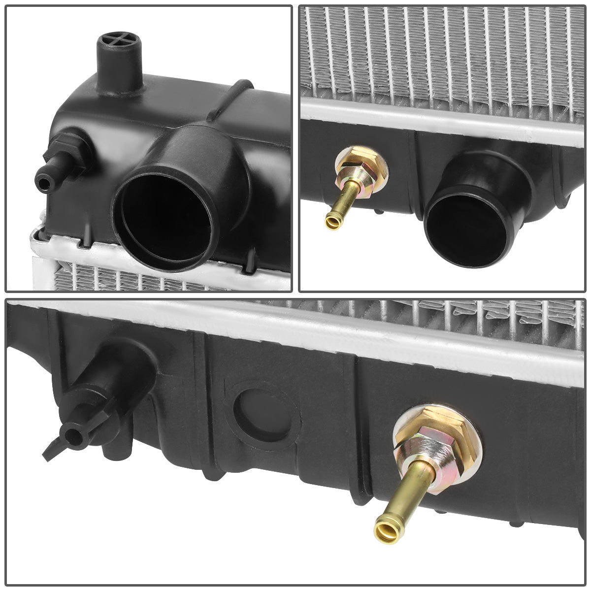 RADIADOR RADIATOR - OEM - 95-97 FORD F-250, F-350 SUPER DUTY - FITS AUTOMATIC / MANUAL TRANSMISSION W/ 7.3L DIESEL