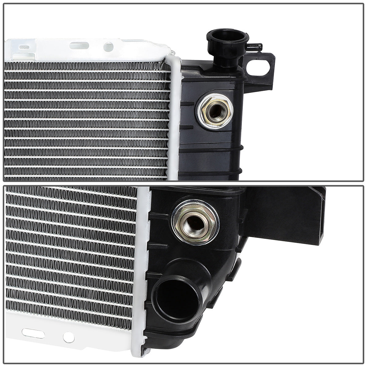 RADIADOR RADIATOR - OEM - 96-97 FORD F-100 RANGER / 95-97 FORD RANGER / 95-97 MAZDA B2300 - FITS MODELS WITH 2.3L 4-CYL ENGINES - FITS AUTOMATIC OR MANUAL TRANSMISSION MODELS - DPI 1726