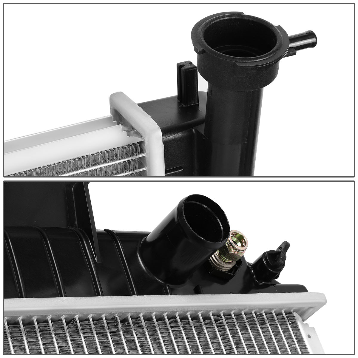 RADIADOR RADIATOR - OEM - 96-05 CHEVY ASTRO 4.3 / 96-05 GMC SAFARI 4.3 - FITS AUTOMATIC TRANSMISSION MODELS WITH OIL COOLERS - DPI 1786