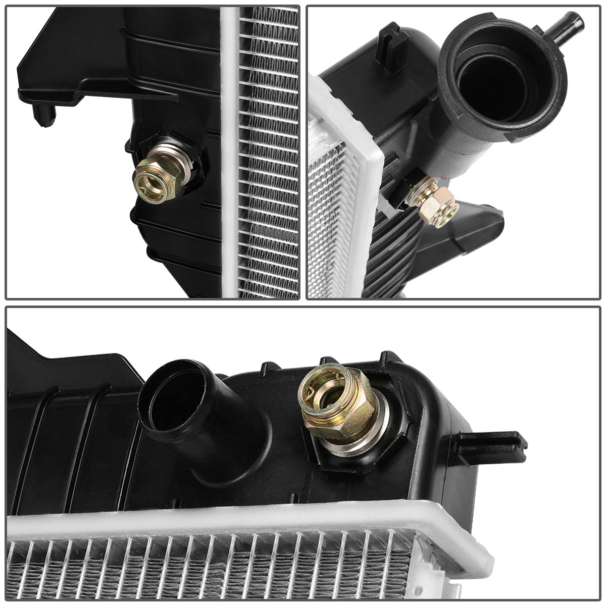 RADIADOR RADIATOR - OEM - 96-05 CHEVY ASTRO 4.3 / 96-05 GMC SAFARI 4.3 - FITS AUTOMATIC TRANSMISSION MODELS WITH OIL COOLERS - DPI 1786