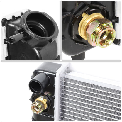 RADIADOR RADIATOR - OEM - 96-05 CHEVROLET BLAZER / 96-04 CHEVROLET S10 PICKUP / 96-05 GMC JIMMY / 96-04 GMC SONOMA / 97-00 ISUZU HOMBRE / 96-01 OLDSMOBILE BRAVADA - 4.3L WITH MANUAL TRANSMISSION - WITH ENGINE OIL COOLER - DPI-1553 - DPI-1825