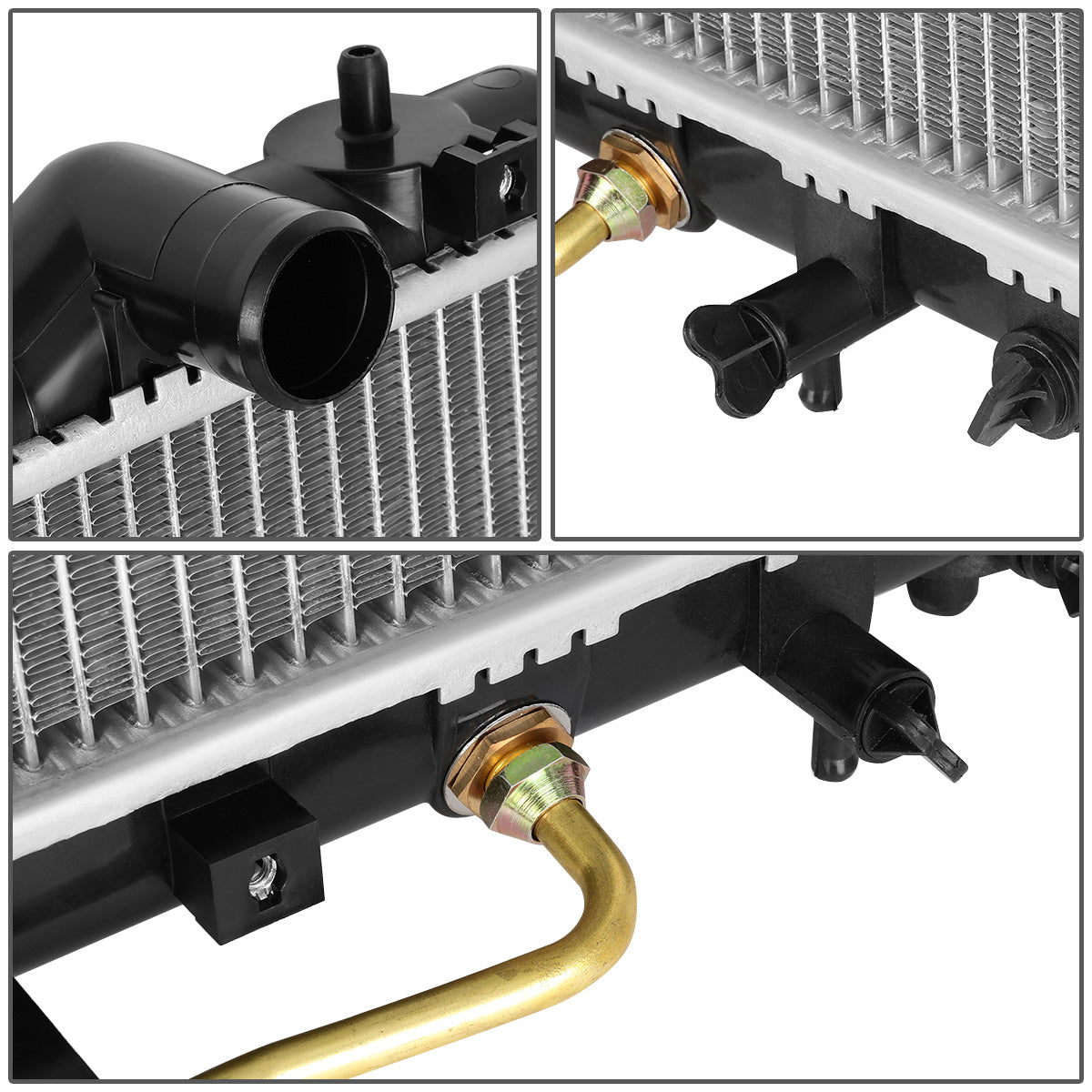 RADIADOR RADIATOR - OEM - 97-01 TOYOTA CAMRY 3.0 / 99-01 TOYOTA SOLARA 3.0 / 97-01 LEXUS ES300 3.0 - FITS AUTOMATIC & MANUAL TRANSMISSION MODELS - DPI-1910