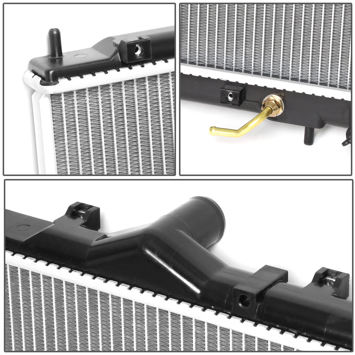 RADIADOR RADIATOR - OEM - 95-99 CHRYSLER SEBRING / 95-99 DODGE AVENGER / 95-98 EAGLE TALON / 95-99 MITSUBISHI ECLIPSE - FITS AUTOMATIC OR MANUAL TRANSMISSION MODELS - DPI-2023
