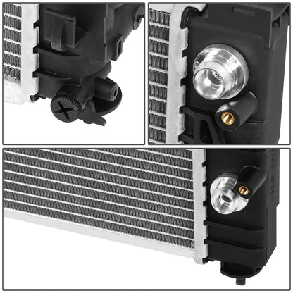 RADIADOR RADIATOR - OEM - 97-01 AUDI A4 QUATTRO 1.8 2.8 / 98-05 VOLKSWAGEN PASSAT 1.8 GAS & 2.0 DIESEL - FITS AUTOMATIC & MANUAL TRANSMISSION MODELS - DPI-2034