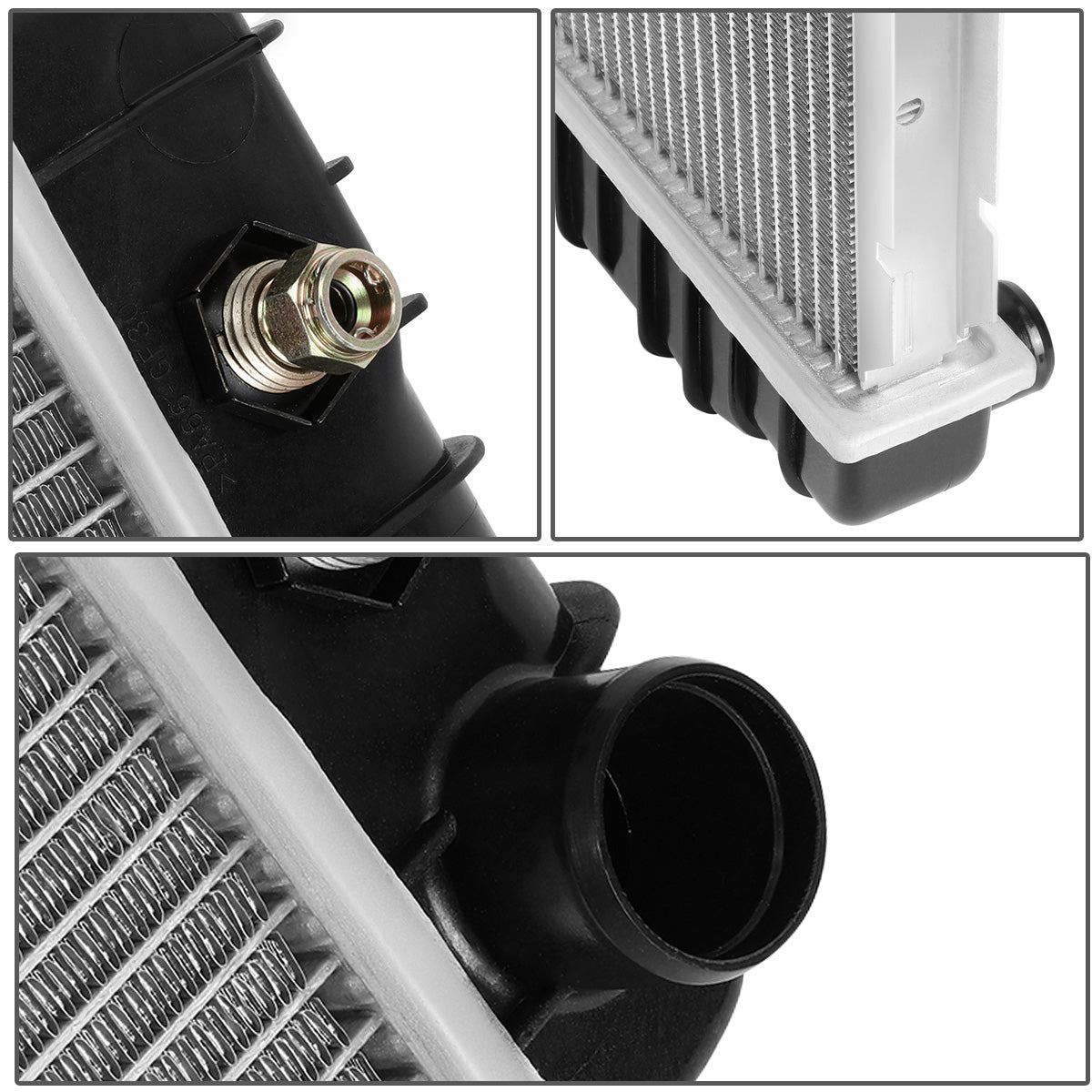 RADIADOR RADIATOR - OEM - 97-99 CHEVY CARGO VAN / 96-02 CHEVY EXPRESS 1500 2500 / 97-02 CHEVY EXPRESS 3500 / 01-02 CHEVY G30 / 96-02 GMC SAVANA 1500 2500 / 97-02 GMC SAVANA 3500 - 4.3 5.0 5.7 - FITS AUTOMATIC TRANSMISSION MODELS - FOR MODELS WITHOUT