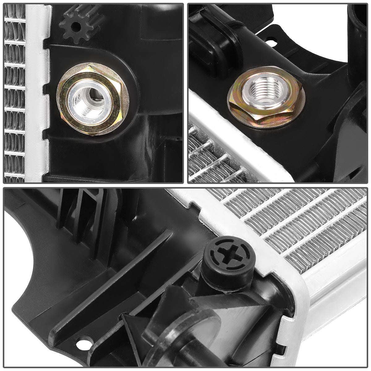 RADIADOR RADIATOR - OEM - 99-02 SAAB 93 2.0L, 2.3L / 91-98 SAAB 900 2.1L, 2.3L, 2.5L - FITS AUTOMATIC TRANSMISSION MODELS - DPI-2080
