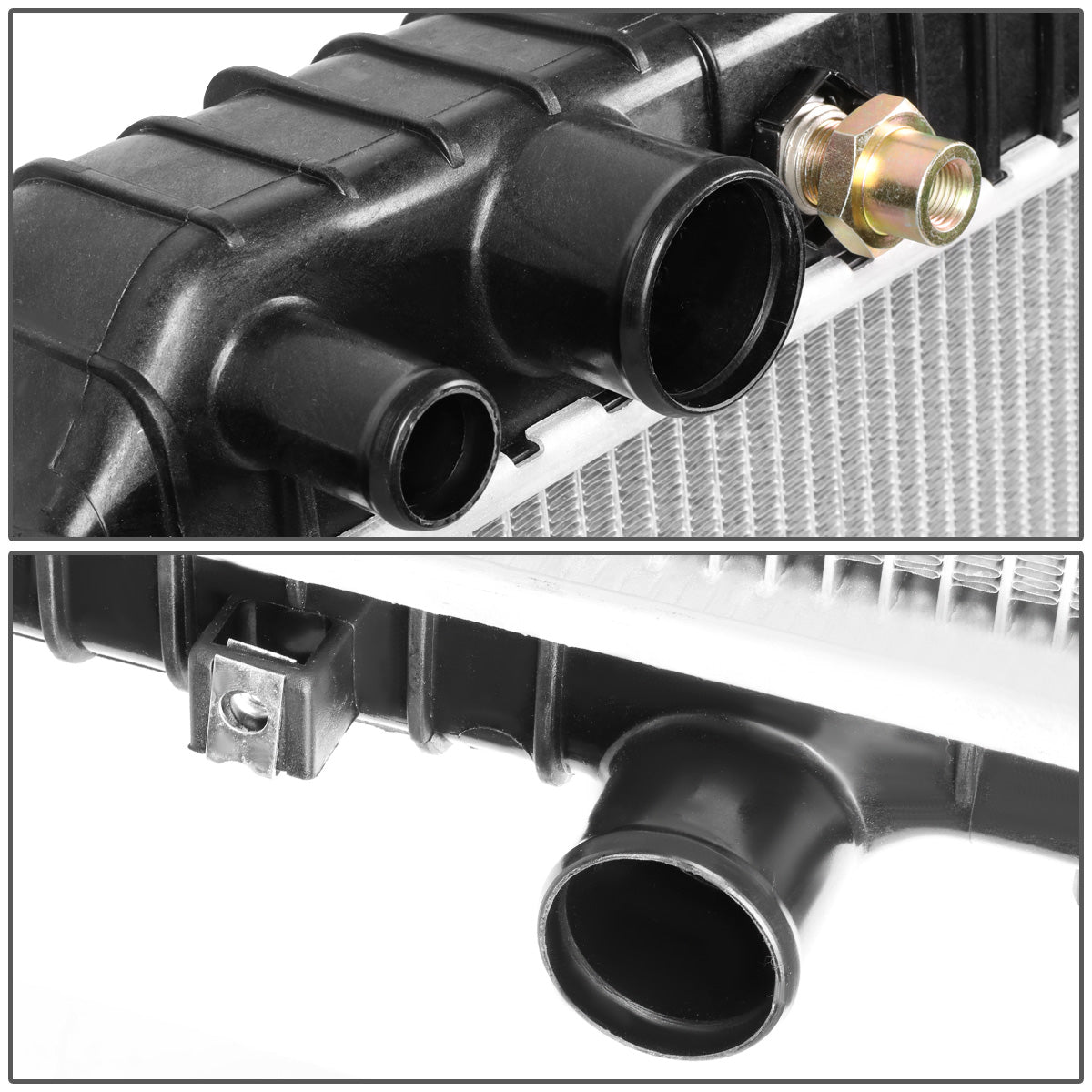 RADIADOR RADIATOR - OEM - 00-05 FORD EXCURSION 6.8 7.3 / 99-04 FORD F-250 F-350 F-450 F-550 SUPER DUTY 6.8 7.3 / 99-04 FORD F53 6.8 - FITS AUTOMATIC TRANSMISSION MODELS - DPI 2171