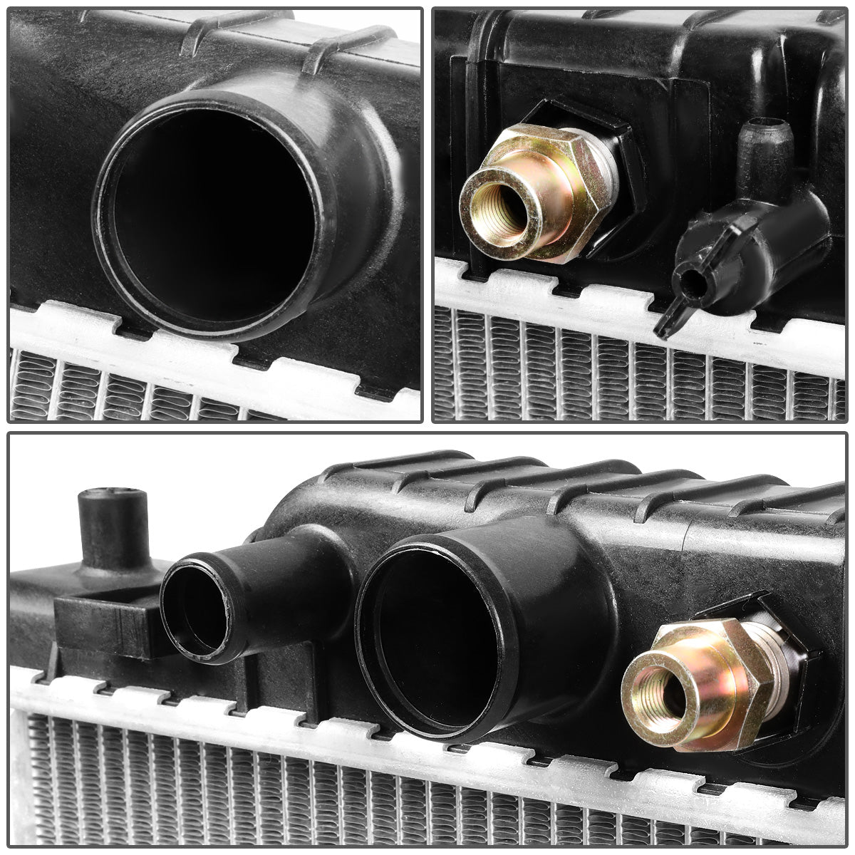 RADIADOR RADIATOR - OEM - 00-05 FORD EXCURSION 6.8 7.3 / 99-04 FORD F-250 F-350 F-450 F-550 SUPER DUTY 6.8 7.3 / 99-04 FORD F53 6.8 - FITS AUTOMATIC TRANSMISSION MODELS - DPI 2171