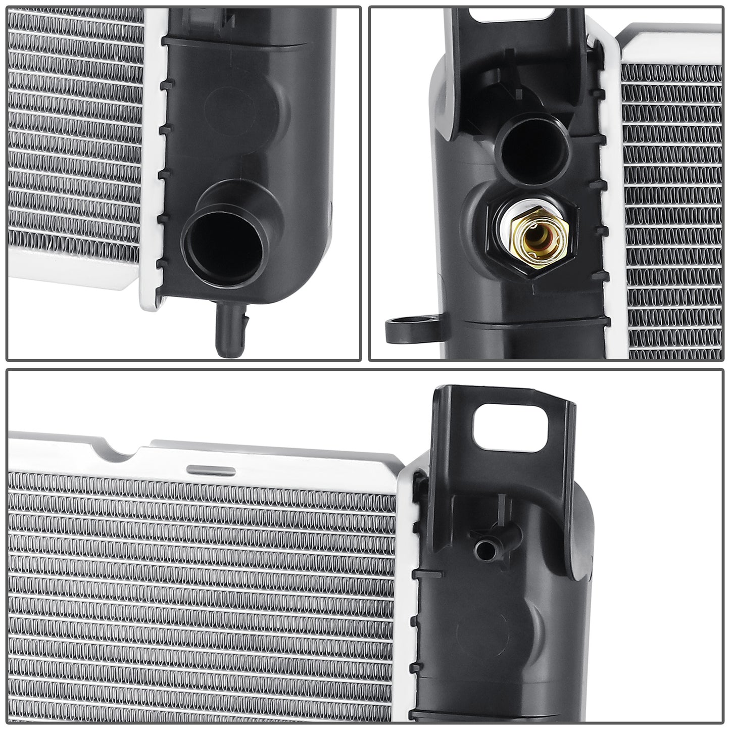 RADIADOR RADIATOR - OEM - 01-07 GMC SIERRA / 01-07 YUKON / 00-07 CHEVROLET SILEVRDO/ 00-07 SUBURBAN / 05-07 CHEVROLET TAHOE / 02-07 CADILLAC ESCALADE / 07 CHEVROLET AVALANCHE