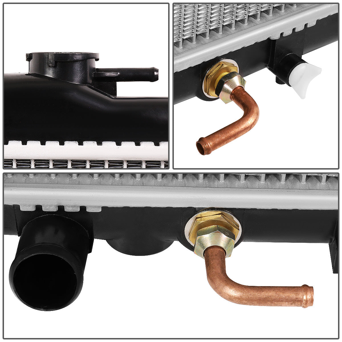 RADIADOR RADIATOR - OEM - 03-04 HONDA PILOT 3.5 / 01-02 ACURA MDX 3.5 - FITS AUTOMATIC TRANSMISSION MODELS - DPI 2417