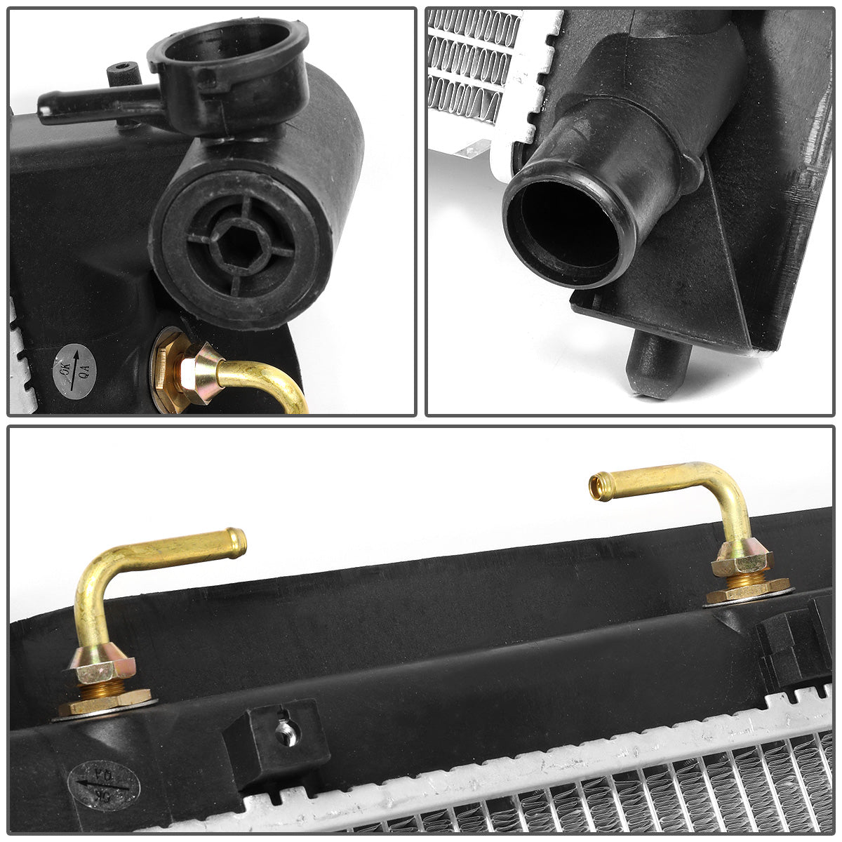 RADIADOR RADIATOR - OEM - 03-08 COROLLA / MATRIX / 03-08 PONTIAC VIBE - FITS AUTOMATIC & MANUAL TRANSMISSION MODELS - DPI 2428