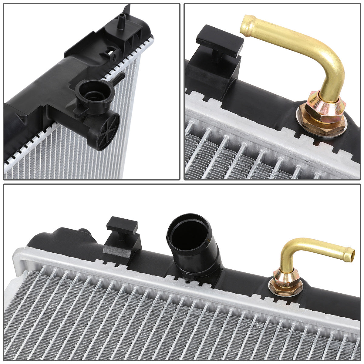 RADIADOR RADIATOR - OEM - 02-06 TOYOTA CAMRY L4 AT / 04-08 TOYOTA SOLARA L4 AT - DPI-2436