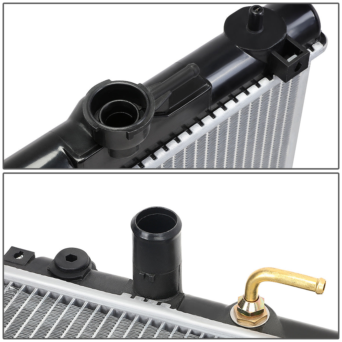 RADIADOR RADIATOR - OEM - 01-07 HIGHLANDER - FITS MODELS WITH 2.4 LITER ENGINES - FITS AUTOMATIC OR MANUAL TRANSMISSION MODELS - DPI 2454